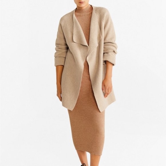 Mango Camp-Collar Cardigan - Picture 1 of 6